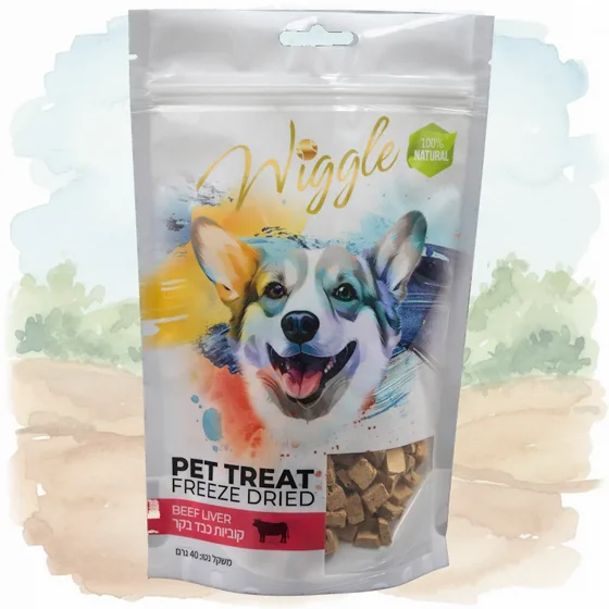 WIGGLE Freeze Dried ������ ��� ��� 100% ���� ����� ������   40 ���