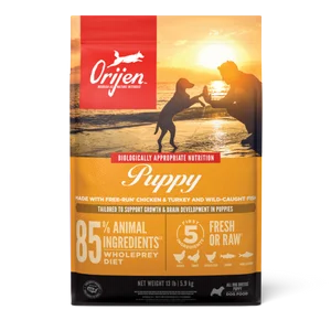 ORIJEN PUPPY | אוריג'ן לכלבים גורים (עוף, הודו, דגים) ORIJEN PUPPY | אוריג'ן לכלבים גורים (עוף, הודו, דגים)