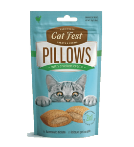 Cat Fest חטיף לחתול כריות עם קרם עוף 30 גרם Cat Fest חטיף לחתול כריות עם קרם עוף 30 גרם
