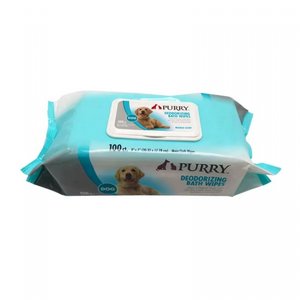 מגבוני רחצה איכותיים לכלבים PURRY בניחוח מנגו מגבוני רחצה איכותיים לכלבים PURRY בניחוח מנגו